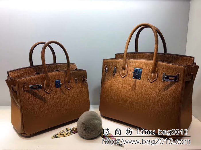 愛馬仕Hermes經典款荔枝紋軟牛皮鉑金包 百搭手提包 0AM1849